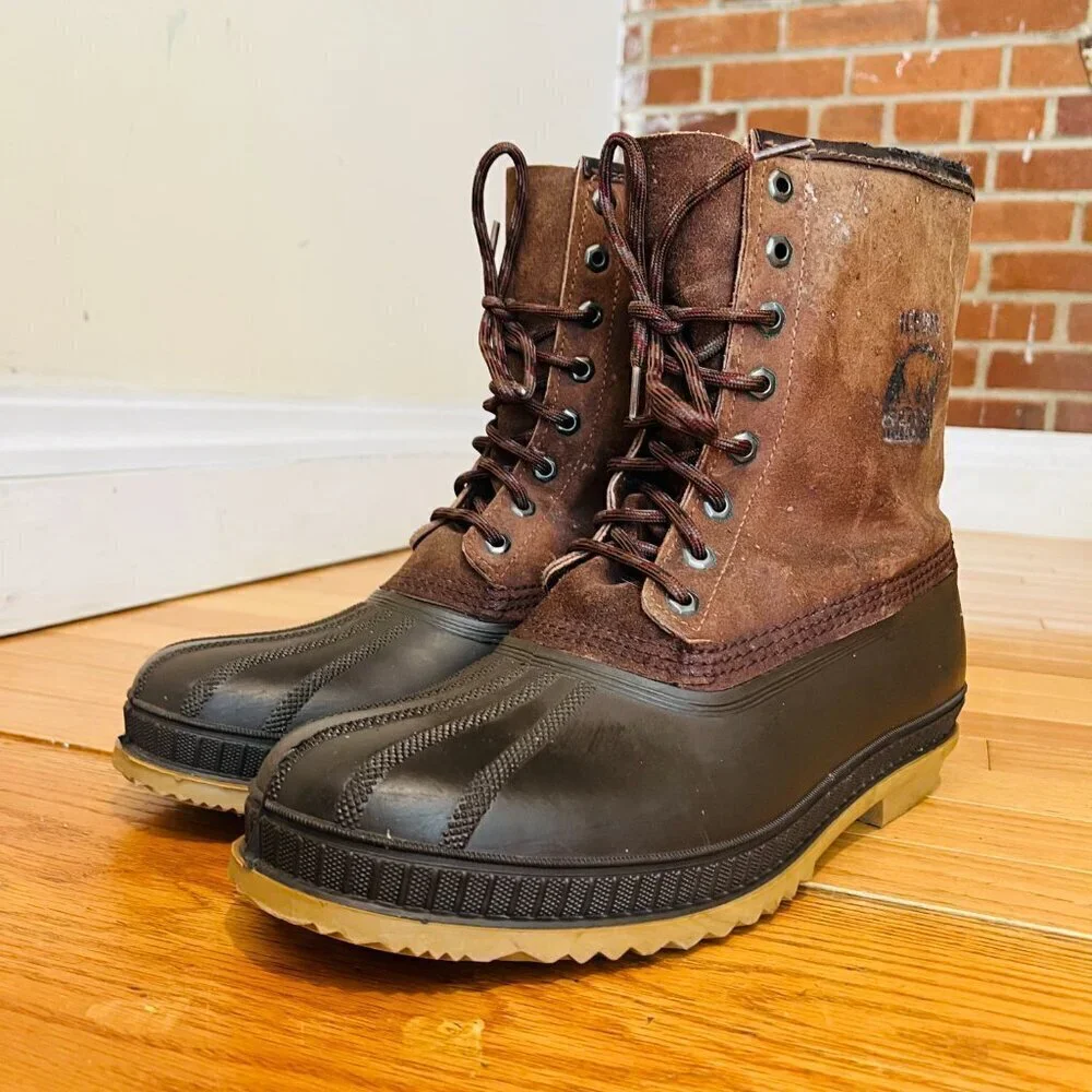 Sorel Kaufman Canada Waterproof Work Boots Felt Lined Size 13